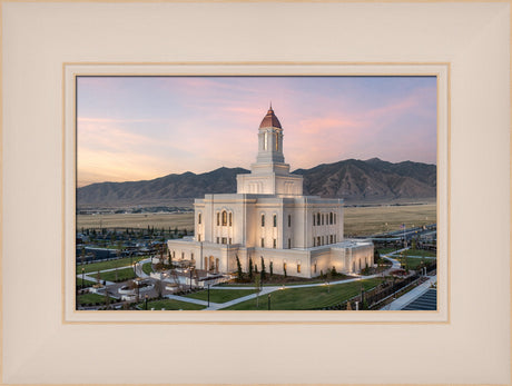 Deseret Peak Temple - Summer Sunset
