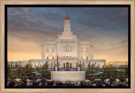 Deseret Peak Temple - Eventide