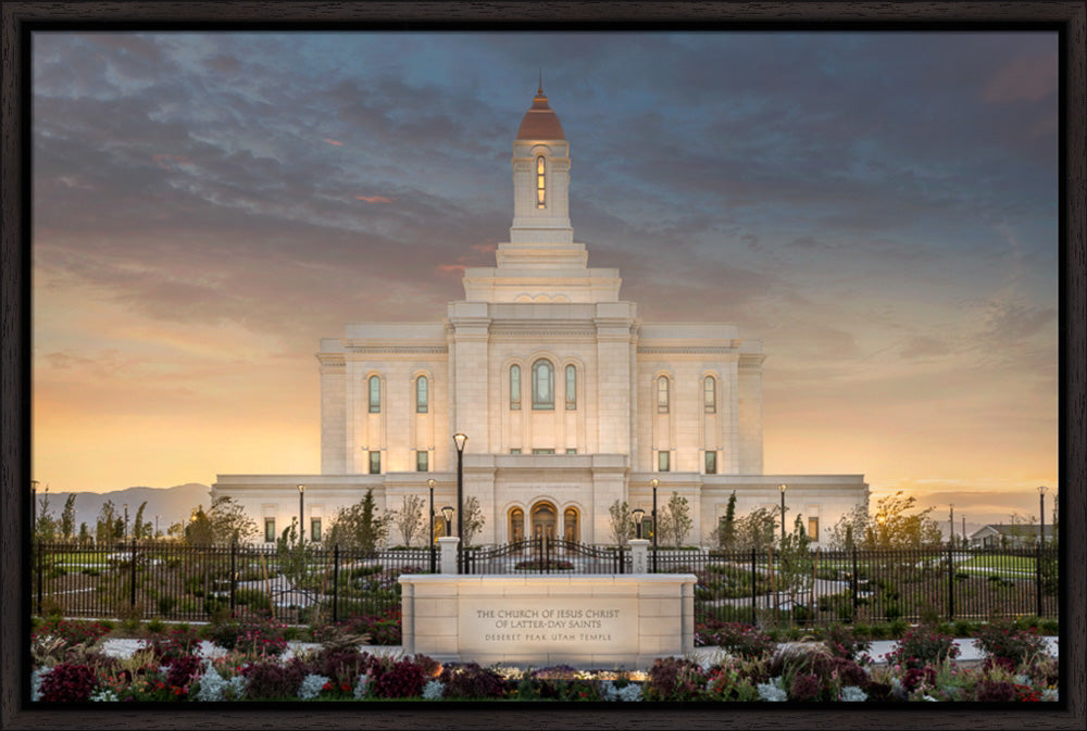 Deseret Peak Temple - Eventide