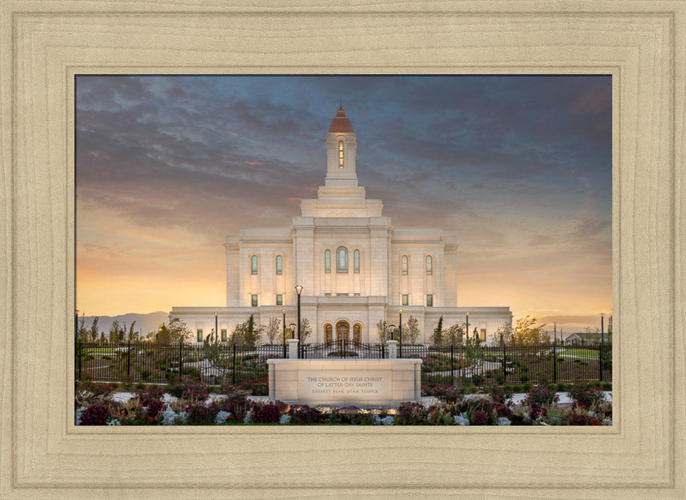 Deseret Peak Temple - Eventide