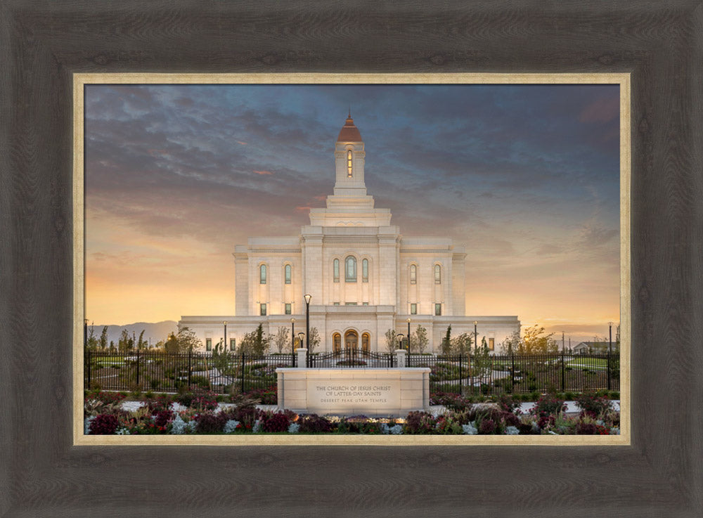 Deseret Peak Temple - Eventide