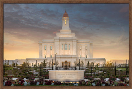 Deseret Peak Temple - Eventide