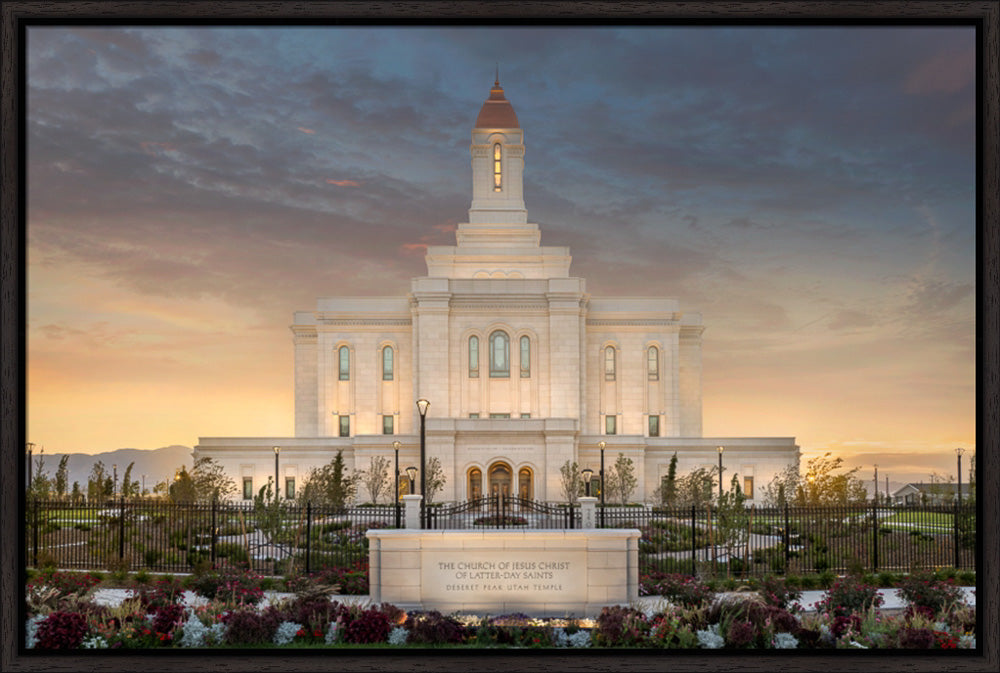 Deseret Peak Temple - Eventide