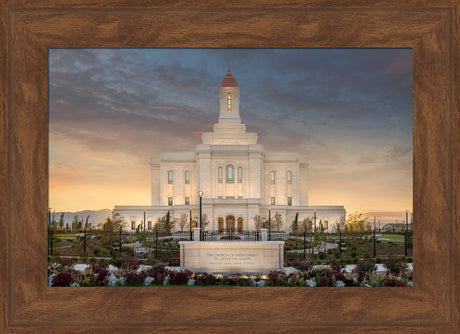 Deseret Peak Temple - Eventide