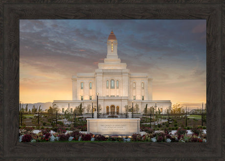 Deseret Peak Temple - Eventide