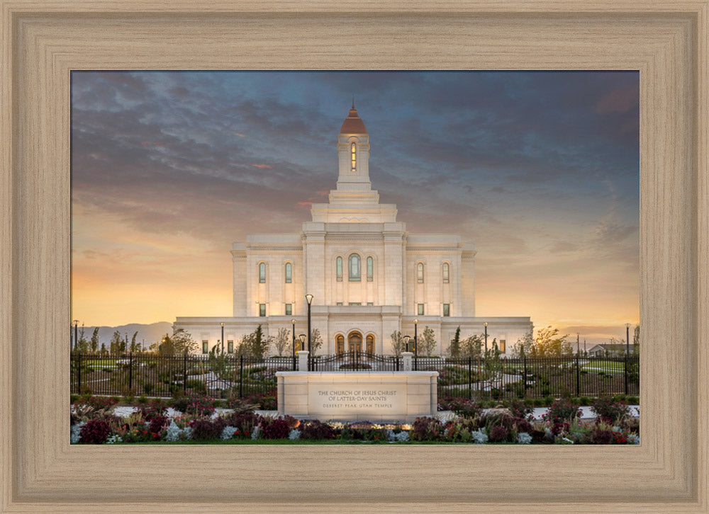 Deseret Peak Temple - Eventide