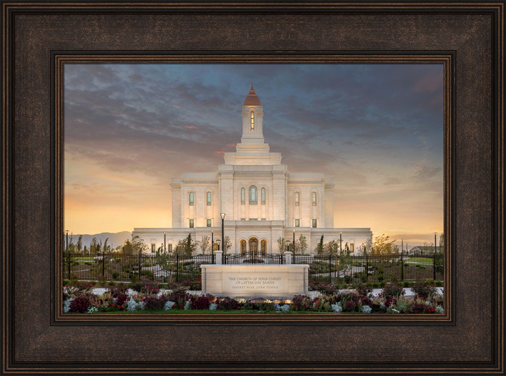 Deseret Peak Temple - Eventide