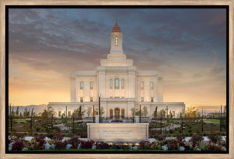 Deseret Peak Temple - Eventide