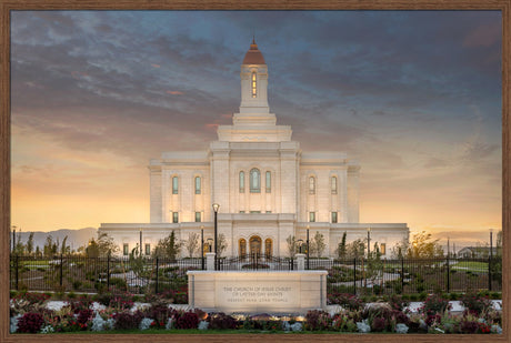 Deseret Peak Temple - Eventide