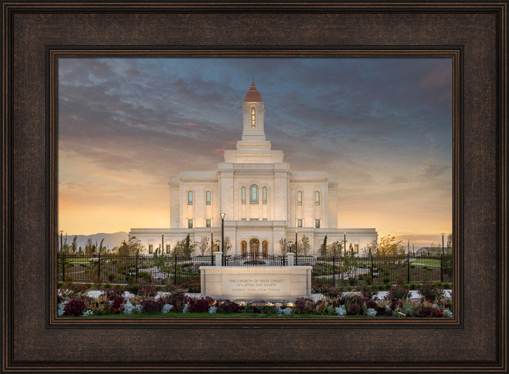 Deseret Peak Temple - Eventide