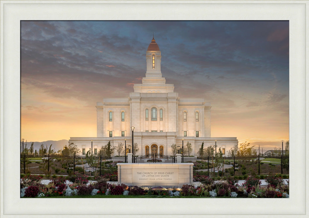 Deseret Peak Temple - Eventide