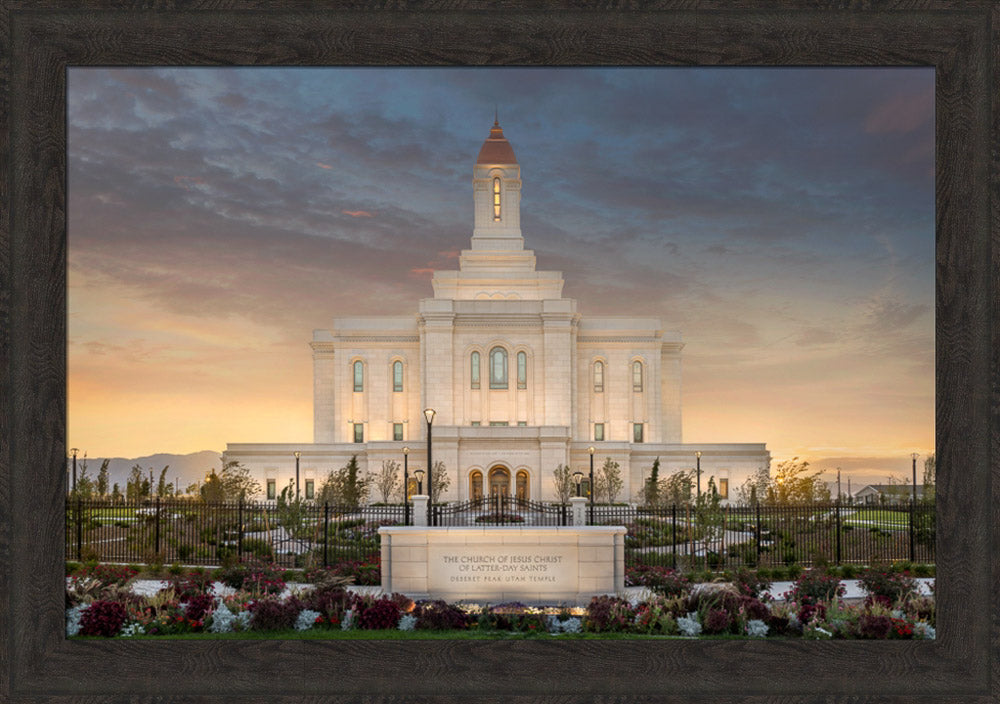 Deseret Peak Temple - Eventide