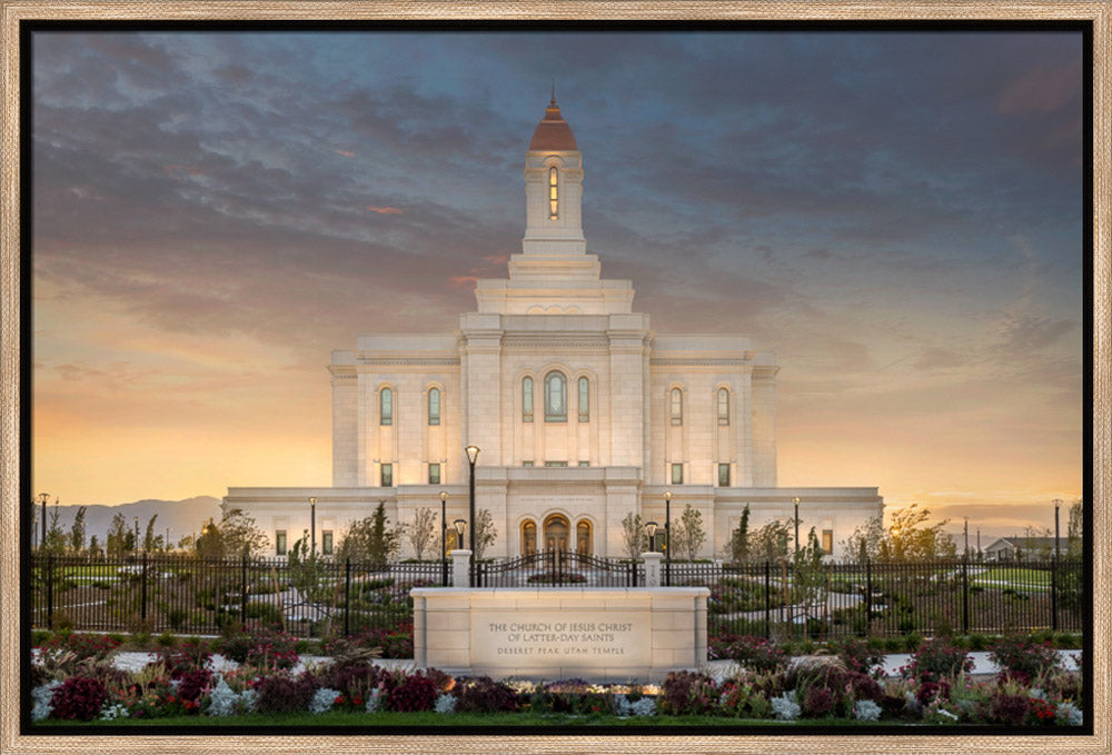 Deseret Peak Temple - Eventide