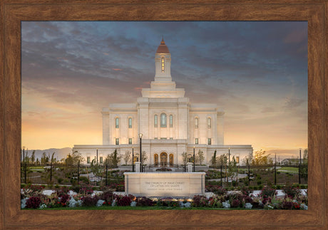 Deseret Peak Temple - Eventide