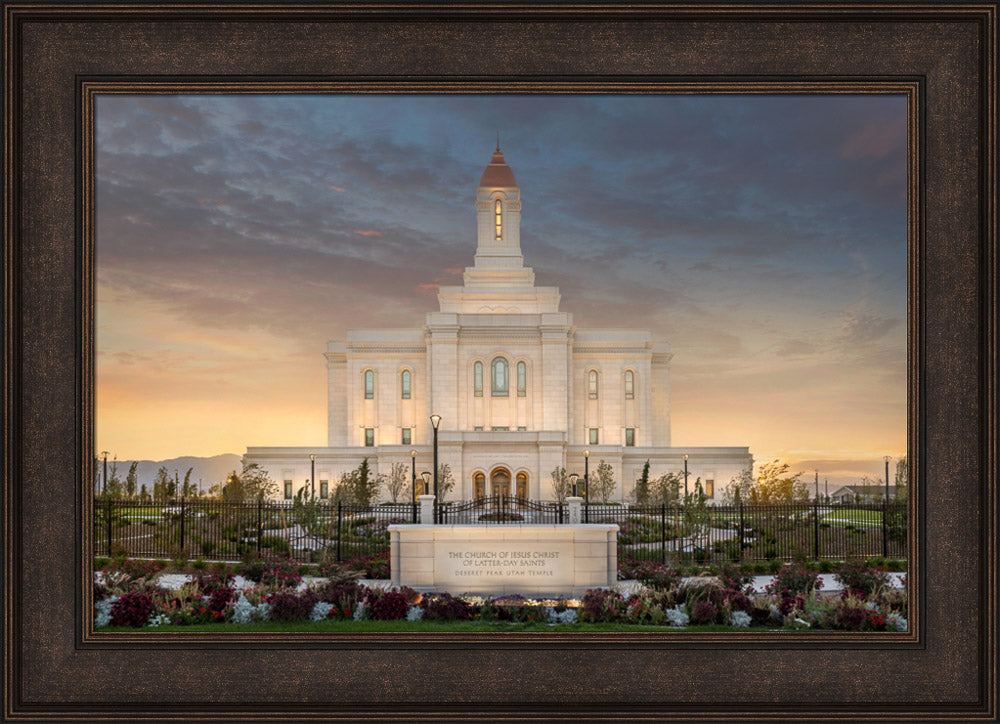 Deseret Peak Temple - Eventide