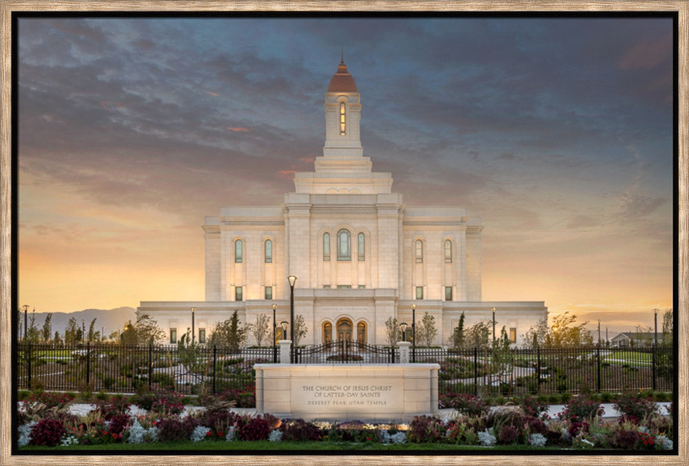 Deseret Peak Temple - Eventide