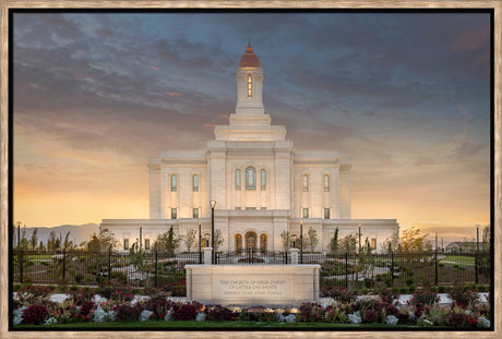 Deseret Peak Temple - Eventide