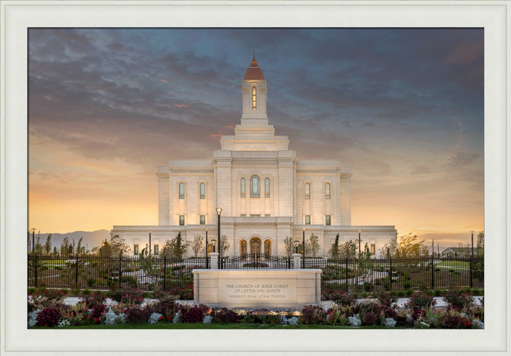 Deseret Peak Temple - Eventide