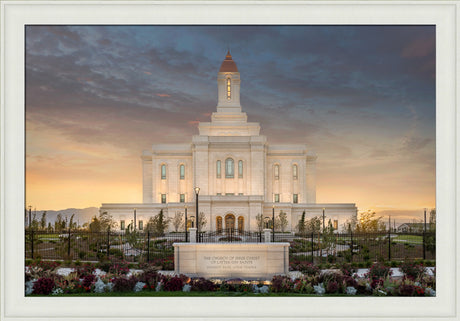 Deseret Peak Temple - Eventide