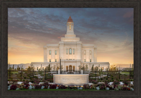 Deseret Peak Temple - Eventide