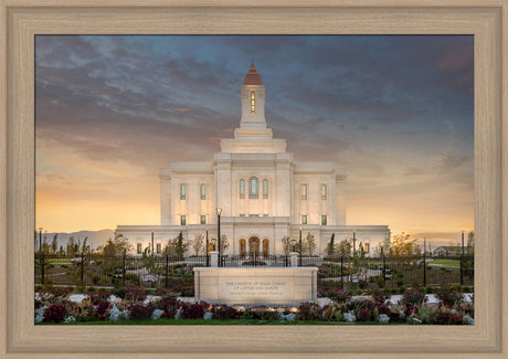 Deseret Peak Temple - Eventide