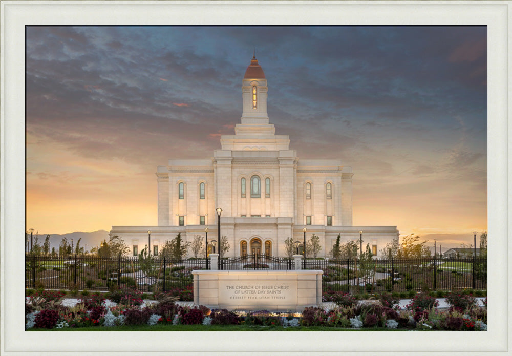 Deseret Peak Temple - Eventide