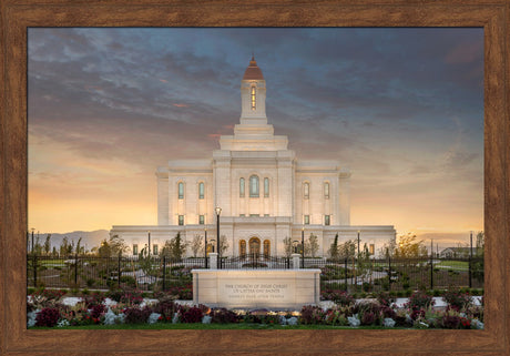 Deseret Peak Temple - Eventide
