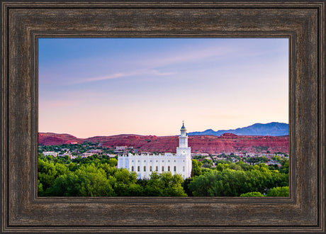 St George Temple - Above the Trees