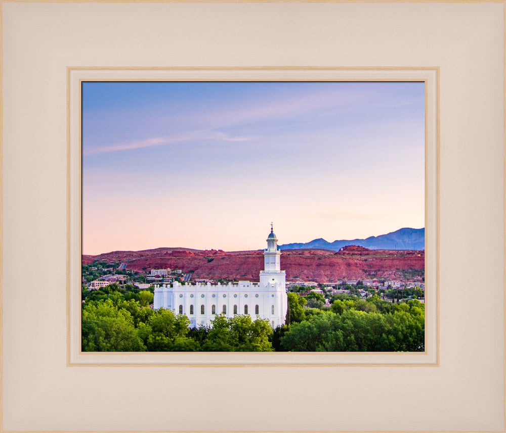 St George Temple - Above the Trees