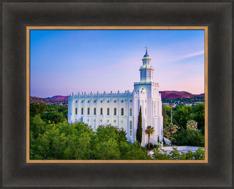 St George Temple - From the Trees