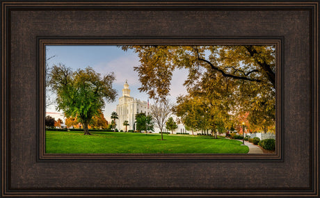 St George Temple - Fall Colors