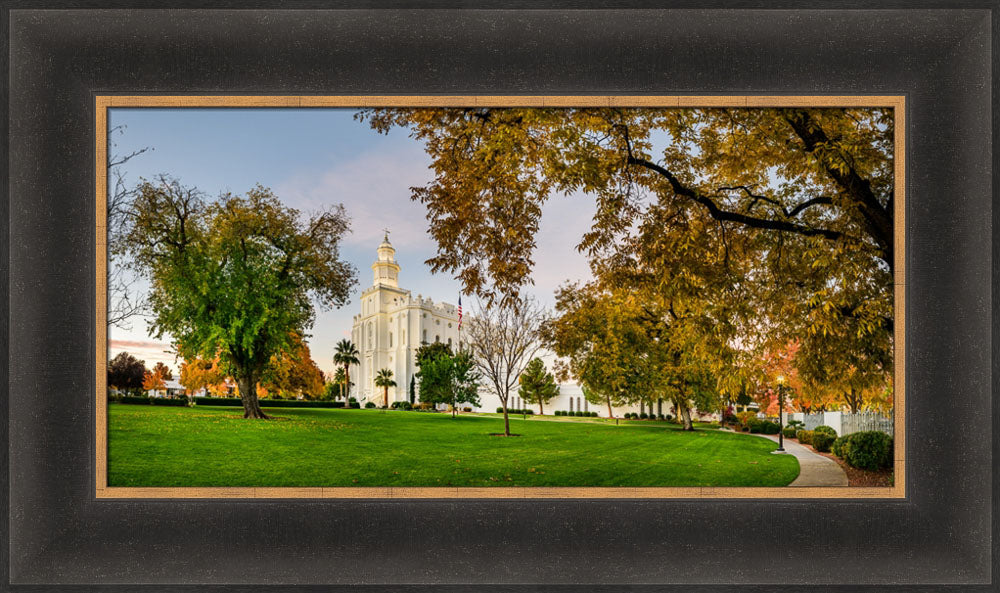 St George Temple - Fall Colors