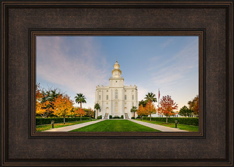 St George Temple - Autumn Path