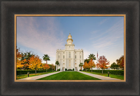 St George Temple - Autumn Path