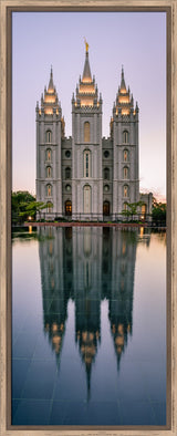 Salt Lake Temple - Tall Reflection