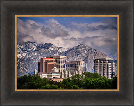 Salt Lake Temple - Downtown View