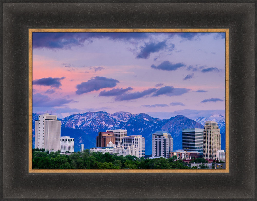 Salt Lake Temple - Skyline