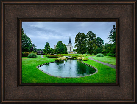 London Temple - Pond and Trail