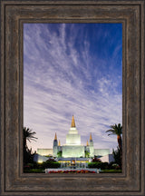 Oakland Temple - Vertical Twilight