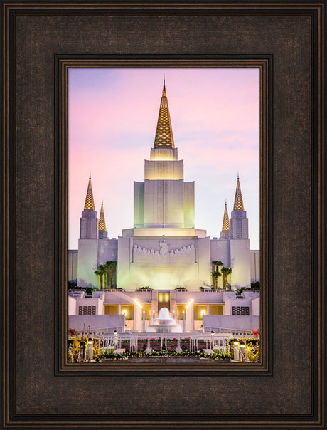 Oakland Temple - Christmas Lights