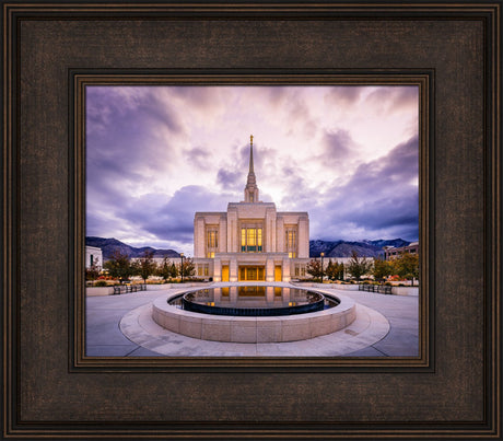 Ogden Temple - Morning Reflection