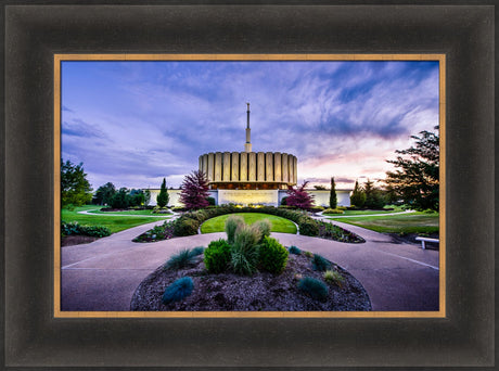 Provo Temple - Purple Twilight