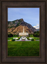 Provo Temple - Mountains
