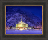 Provo Temple - Winter Morning