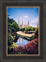 Washington DC Temple - Daytime Reflection