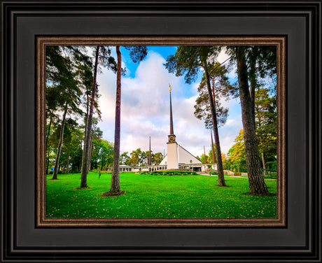 Stockholm Sweden Temple - Through the Trees
