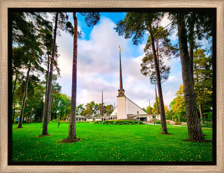 Stockholm Sweden Temple - Through the Trees