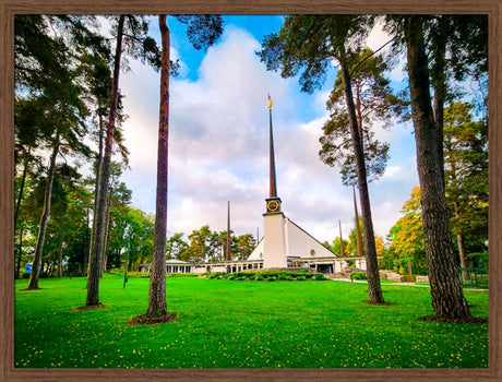 Stockholm Sweden Temple - Through the Trees