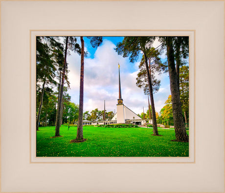 Stockholm Sweden Temple - Through the Trees