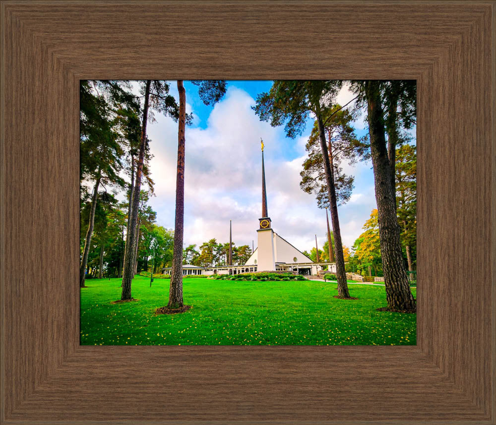 Stockholm Sweden Temple - Through the Trees